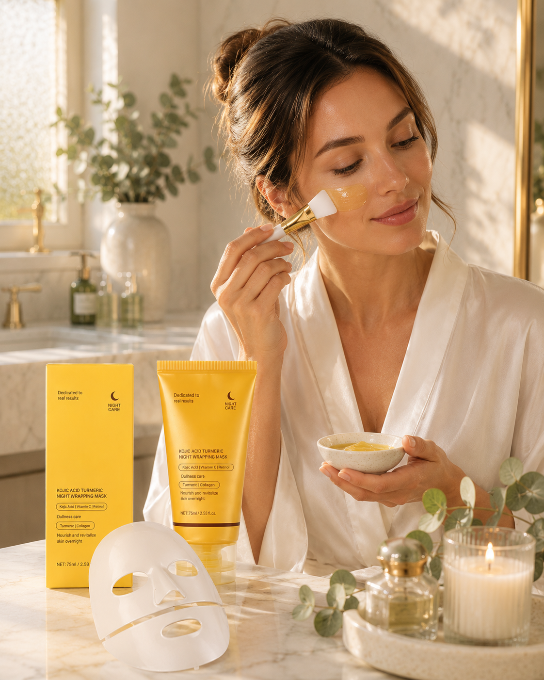 Turmeric Collagen Face Mask